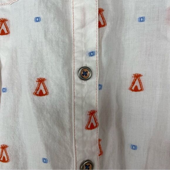 Maeve Anthropologie Blouse Miette Teepee Size 4 - Picture 5 of 10